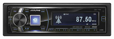 CD-ресиверы с DSP. Alpine CDE-175R