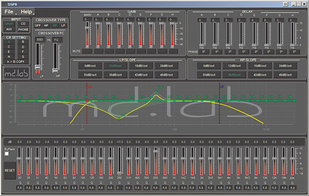 Цифровой звуковой процессор MD.Lab DSP8