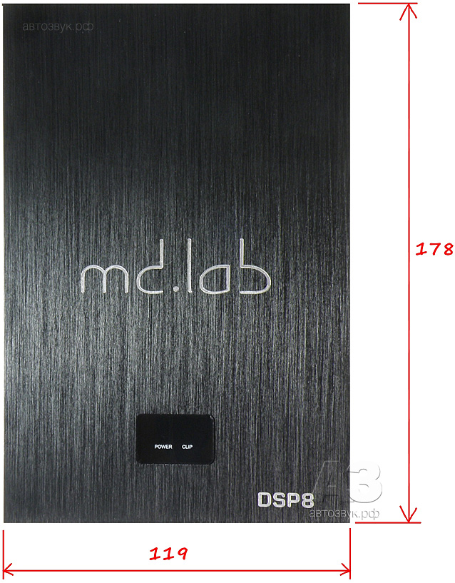Цифровой процессор MD.Lab DSP8+