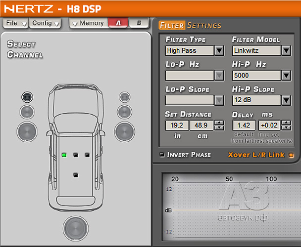 Цифровой процессор Hertz H8 DSP