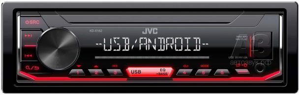 JVC: новые бездисковые ресиверы 1DIN
