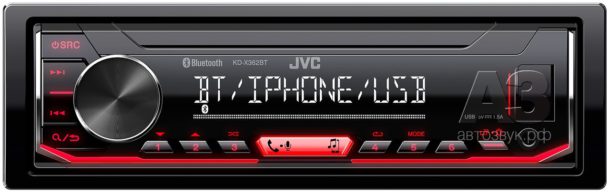 Медиаресивер JVC KD-X262 Медиаресивер JVC KD-X262
