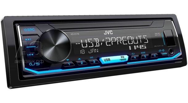 Бездисковый ресивер JVC KD-X176 Бездисковый ресивер JVC KD-X176