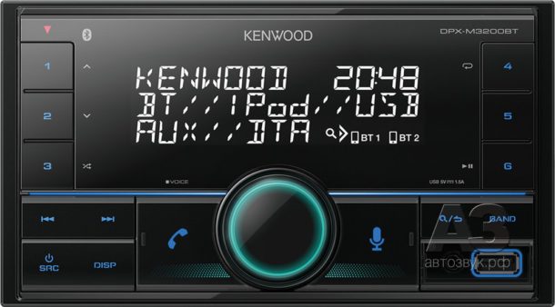 Новые головные устройства Kenwood формата 2DIN