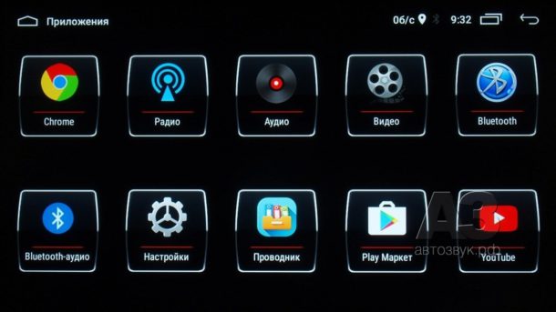 Тест головного устройства Prology MPC-140 DSP (Android 8.1)