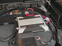 Установка усилителя Blaupunkt GTA 475 в Haval H3