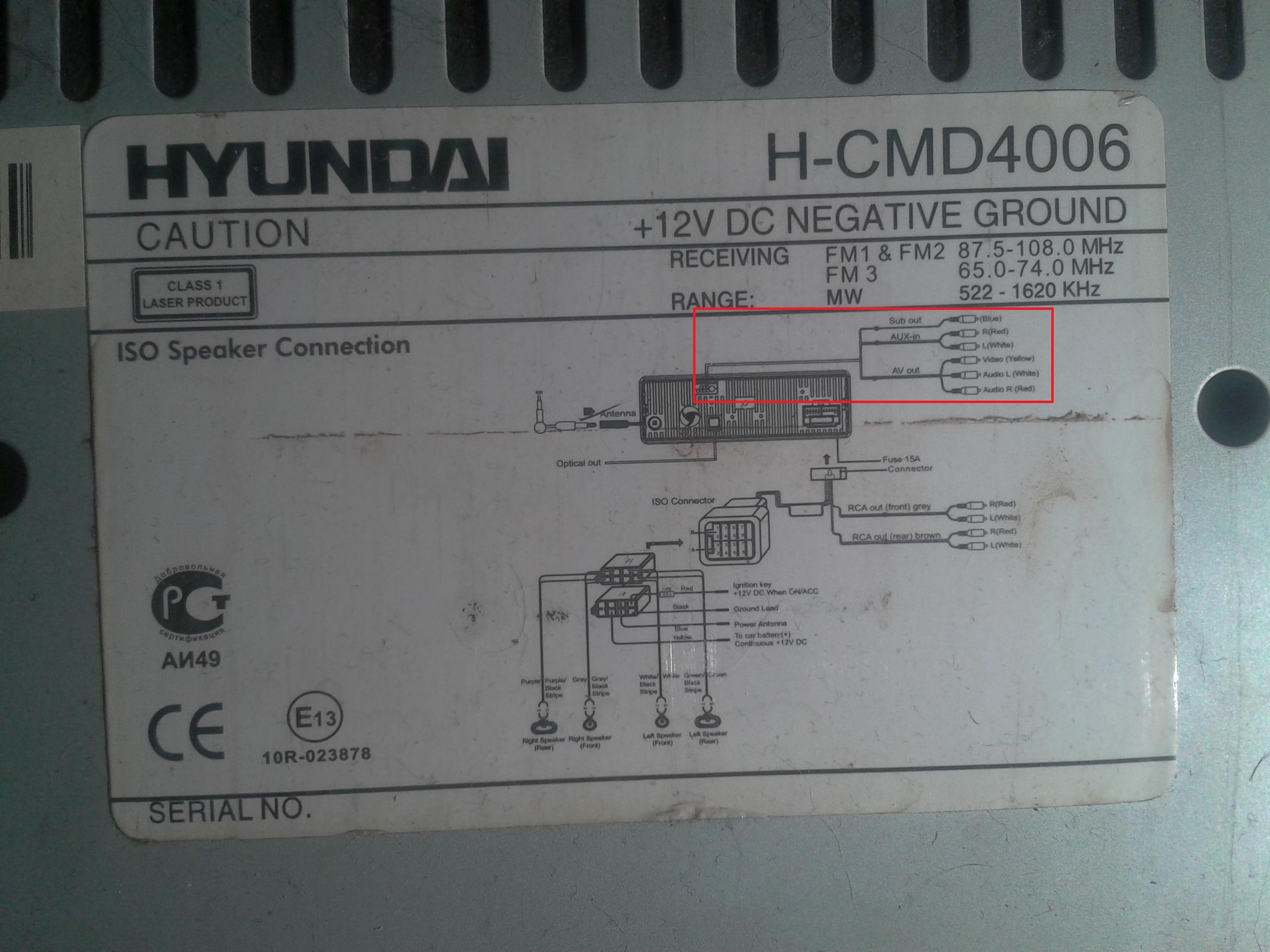 Магнитола hyundai h cmd7079 инструкция