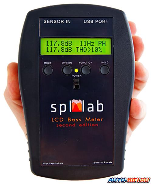 Измеритель звукового давления и шумомер SPL-Lab LCD Bass Meter (Second Edition)