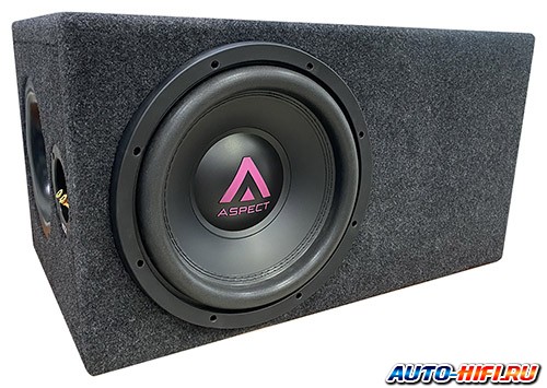 Сабвуфер в корпусе с фазоинвертoром Aspect NLW-12d2 vented box Сабвуфер в корпусе с фазоинвертoром Aspect NLW-12d2 vented box
