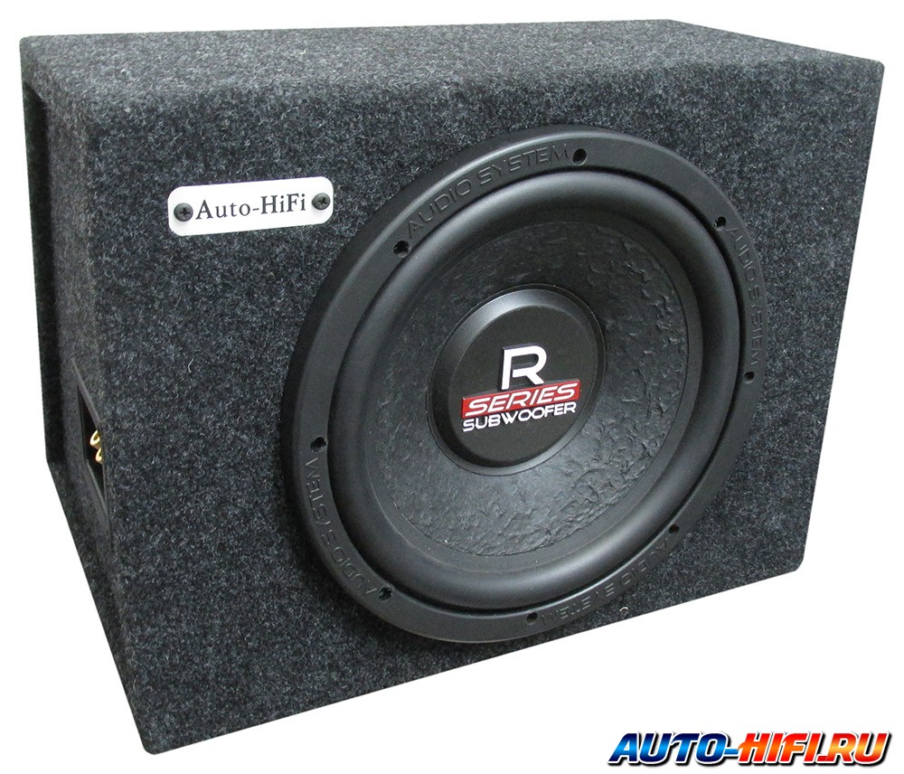 Сабвуфер в закрытом корпусе Audio System R 10 box | Характеристики Audio  System R 10 box | Отзывы Audio System R 10 box