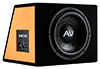 Активный сабвуфер Avatar Tsunami 12A Orange/Black