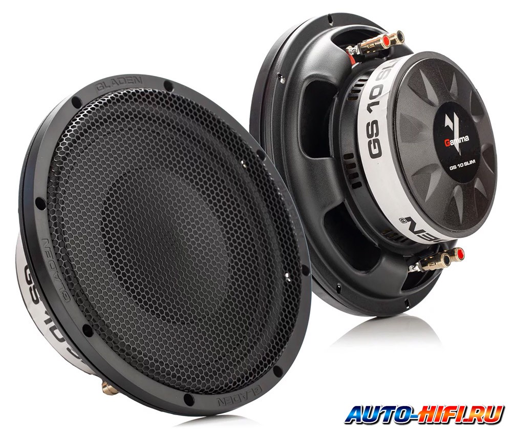Сабвуферный динамик Gladen GS 10 Slim Сабвуферный динамик Gladen GS 10 Slim