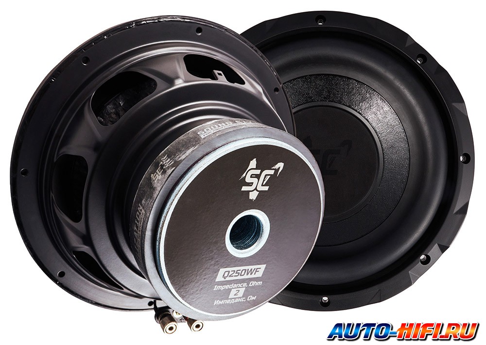 Сабвуферный динамик Kicx Sound Civilization Q250WF Сабвуферный динамик Kicx Sound Civilization Q250WF