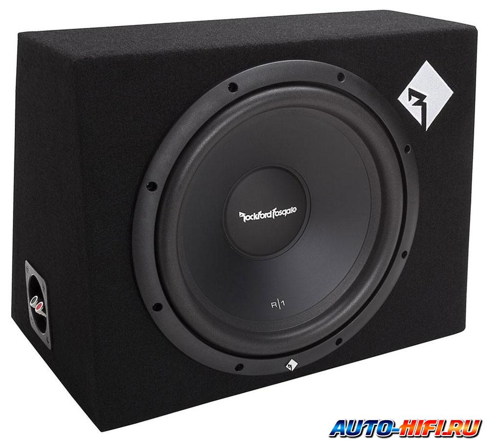 Сабвуфер в закрытом корпусе Rockford Fosgate R1-1X12 | Характеристики  Rockford Fosgate R1-1X12 | Отзывы Rockford Fosgate R1-1X12